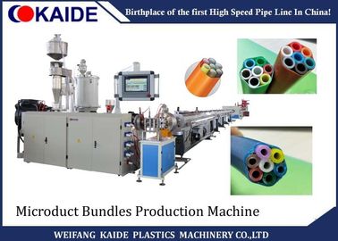 PE Microduct связывает линию штранг-прессования/машину продукции оболочки для трубки ядра кремния HDPE